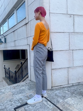 鑓水せれなさんのコーディネート