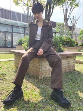 鑓水せれなさんのコーディネート