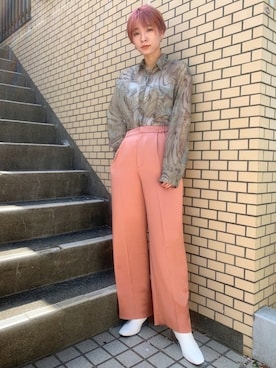 鑓水せれなさんのコーディネート