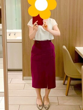 「PLST（プラステ）のアイテム（シューズ）」を使った、kaerutomatoさん（レディース・155cm）の秋コーディネート