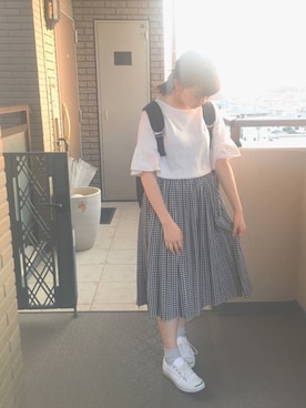 haruさん（レディース・157cm）の夏コーディネート