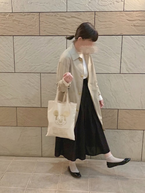 Haru Disneyのトートバッグを使ったコーディネート Wear