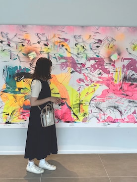 「PAR ICI（パーリッシィ）のアイテム（ワンピース/ドレス）」を使った、haruさん（レディース・157cm）の秋コーディネート