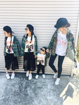 「ZARA KIDSのアイテム（ジャケット/アウター）」を使った、Ikumi さん（レディース・167cm）の春コーディネート