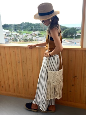 Ikumi さん（レディース・167cm）の夏コーディネート