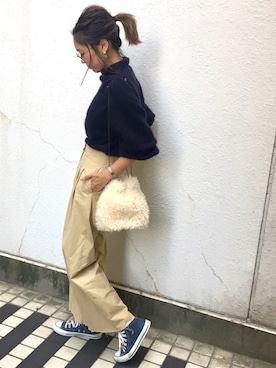 Ikumi さん（レディース・167cm）の秋コーディネート