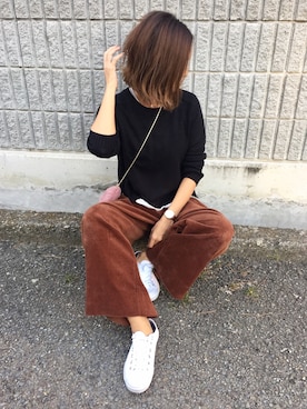 「ザラジョ」｜Ikumi さん（レディース・167cm）の秋コーディネート