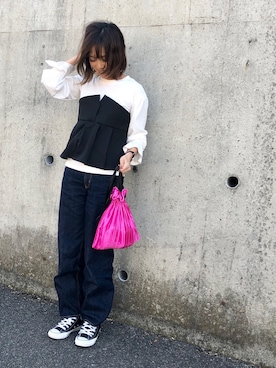 「Another Edition（アナザーエディション）のアイテム（財布/小物）」を使った、Ikumi さん（レディース・167cm）の冬コーディネート