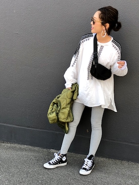 Ikumi さん（レディース・167cm）の冬コーディネート