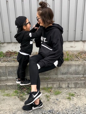 「GLOBAL WORK（グローバルワーク）のアイテム（キャップ）」を使った、Ikumi さん（レディース・167cm）の冬コーディネート