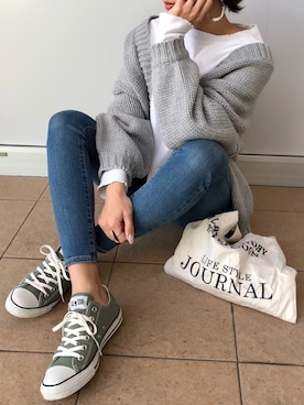 Ikumi さん（レディース・167cm）の春コーディネート