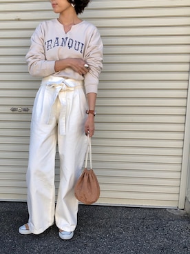 Ikumi さん（レディース・167cm）の春コーディネート