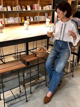 「アイテム（その他シューズ）」を使った、Ikumi さん（レディース・167cm）の春コーディネート