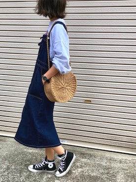 「Sheson（シーズン）のアイテム」を使った、Ikumi さん（レディース・167cm）の春コーディネート