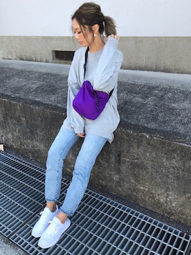 「ROLLA'S（ローラス）のアイテム」を使った、Ikumi さん（レディース・167cm）の秋コーディネート