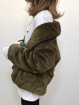 「&. NOSTALGIA（アンドドットノスタルジア）のアイテム」を使った、Ikumi さん（レディース・167cm）の秋コーディネート