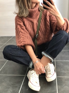 「シンプルおしゃれが好き」｜Ikumi さん（レディース・167cm）の秋コーディネート