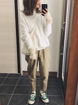 「オトナカジュアル」｜Ikumi さん（レディース・167cm）の秋コーディネート