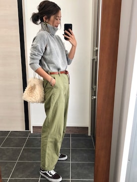 Ikumi さん（レディース・167cm）の冬コーディネート