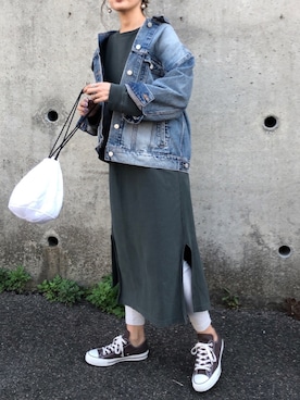 「JANESMITH（ジェーンスミス）のアイテム」を使った、Ikumi さん（レディース・167cm）の春コーディネート