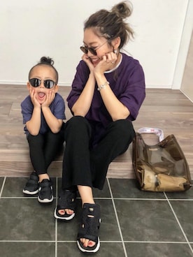 「ISOOK（アイスー）のアイテム」を使った、Ikumi さん（レディース・167cm）の春コーディネート