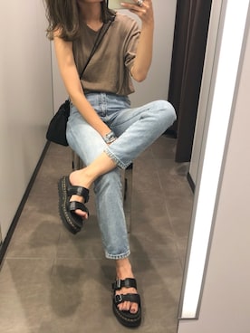 「DONOBAN（ドノバン）のアイテム」を使った、Ikumi さん（レディース・168cm）の夏コーディネート