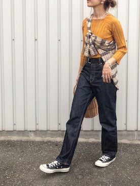 Ikumi さん（レディース・167cm）の秋コーディネート