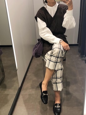 「COTORICA（コトリカ）のアイテム」を使った、Ikumi さん（レディース・167cm）の秋コーディネート