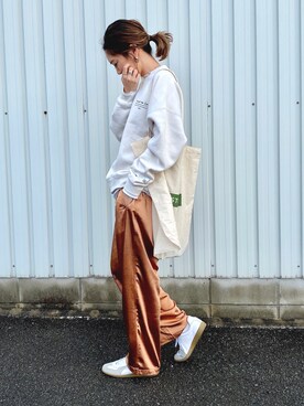 「GERMAN TRAINER（ジャーマントレーナー）のアイテム」を使った、Ikumi さん（レディース・167cm）の冬コーディネート