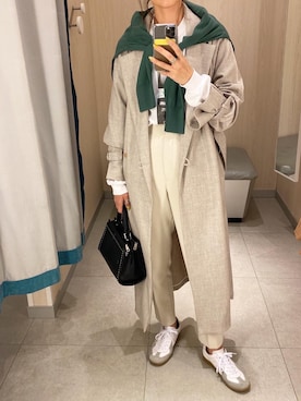 「GERMAN TRAINER（ジャーマントレーナー）のアイテム」を使った、Ikumi さん（レディース・167cm）の冬コーディネート