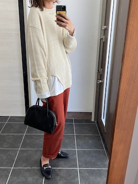 「ボストンバッグ」｜Ikumi さん（レディース・167cm）の春コーディネート