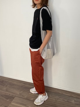 「junes（ジュネス）のアイテム」を使った、Ikumi さん（レディース・167cm）の春コーディネート