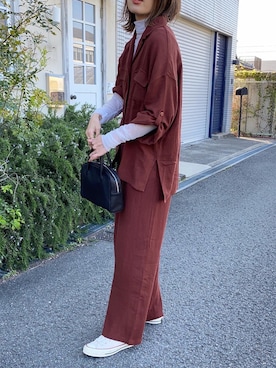 「COTORICA（コトリカ）のアイテム」を使った、Ikumi さん（レディース・167cm）の春コーディネート