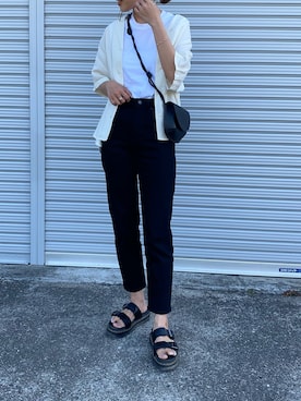 「ユニクロユー」｜Ikumi さん（レディース・167cm）の春コーディネート