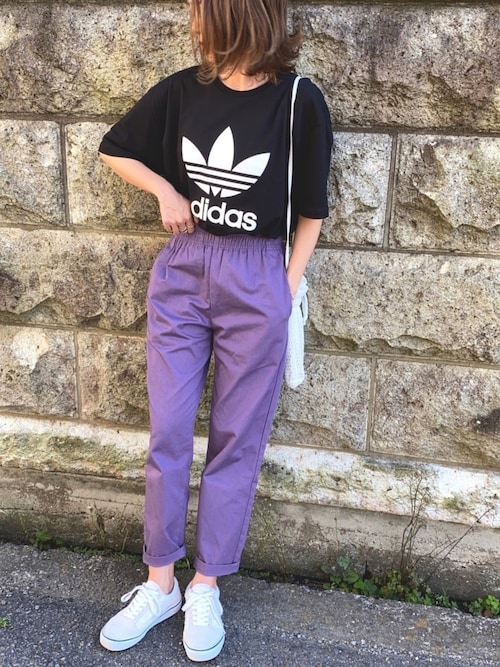 Ikumi Adidasのtシャツ カットソーを使ったコーディネート Wear