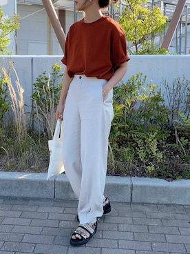 Ikumi さん（レディース・167cm）の春コーディネート