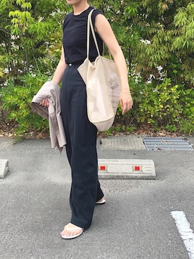 「ユニクロユー」｜Ikumi さん（レディース・167cm）の夏コーディネート