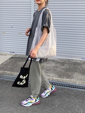 「junes（ジュネス）のアイテム」を使った、Ikumi さん（レディース・167cm）の夏コーディネート