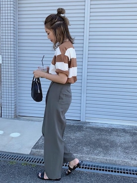 Ikumi さん（レディース・167cm）の夏コーディネート