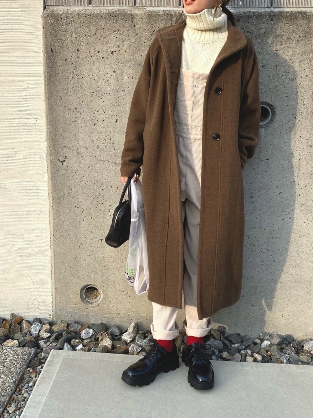 TODAYFULのアイテムを使った「コーデュロイサロペット」の人気 