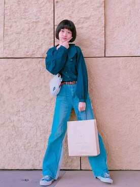 チェリー🍒さん（レディース・160cm）の夏コーディネート