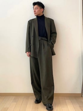 amonさん（メンズ・174cm）の春コーディネート