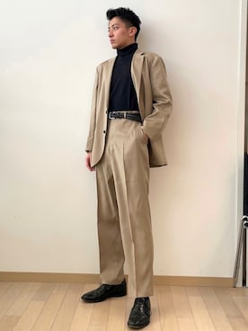 amonさん(メンズ・174cm)の春コーディネート