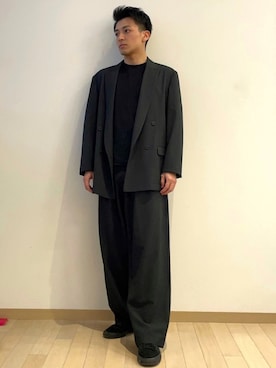 amonさん（メンズ・174cm）の春コーディネート