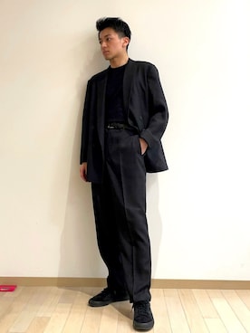 amonさん（メンズ・174cm）の春コーディネート