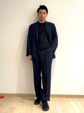 amonさん（メンズ・174cm）の春コーディネート