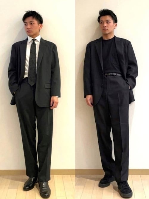 セール】ウールライクストレッチツイル2Bジャケット（テーラード