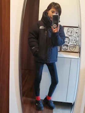 「バルトロ」｜「アイテム（ブーツ）」を使った、Asakoさん（レディース・155cm）の冬コーディネート