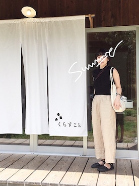 「アイテム（その他シューズ）」を使った、w a k a b aさん（レディース・160cm）の夏コーディネート