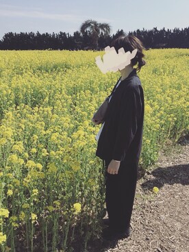 「MUJI」｜「アイテム（その他シューズ）」を使った、w a k a b aさん（レディース・160cm）の春コーディネート